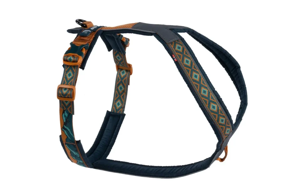 Non-Stop Dogwear Line Harness 5.0 Rachel Pohl edition teal/oak str. 7