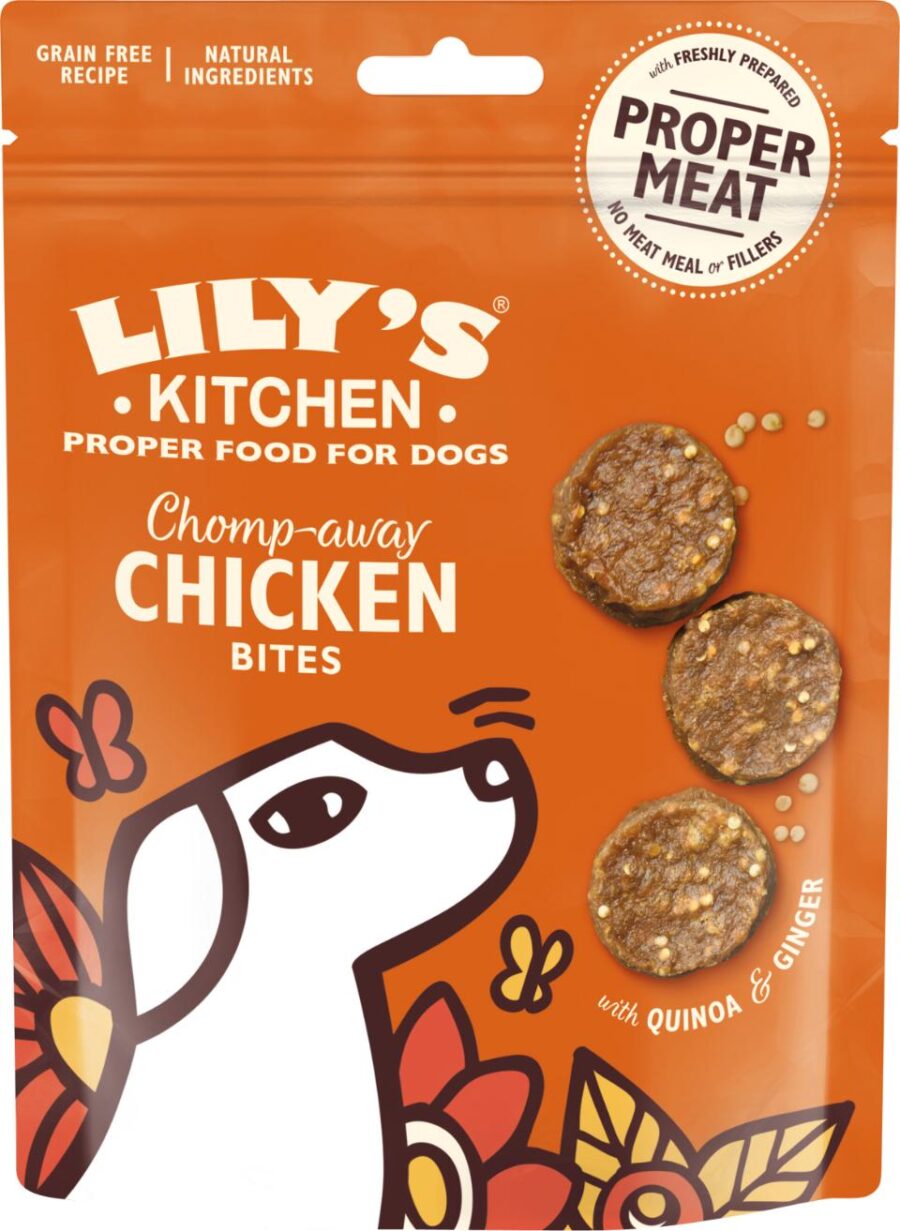 Lilys Kitchen Chomp-away Chicken Bites 70g