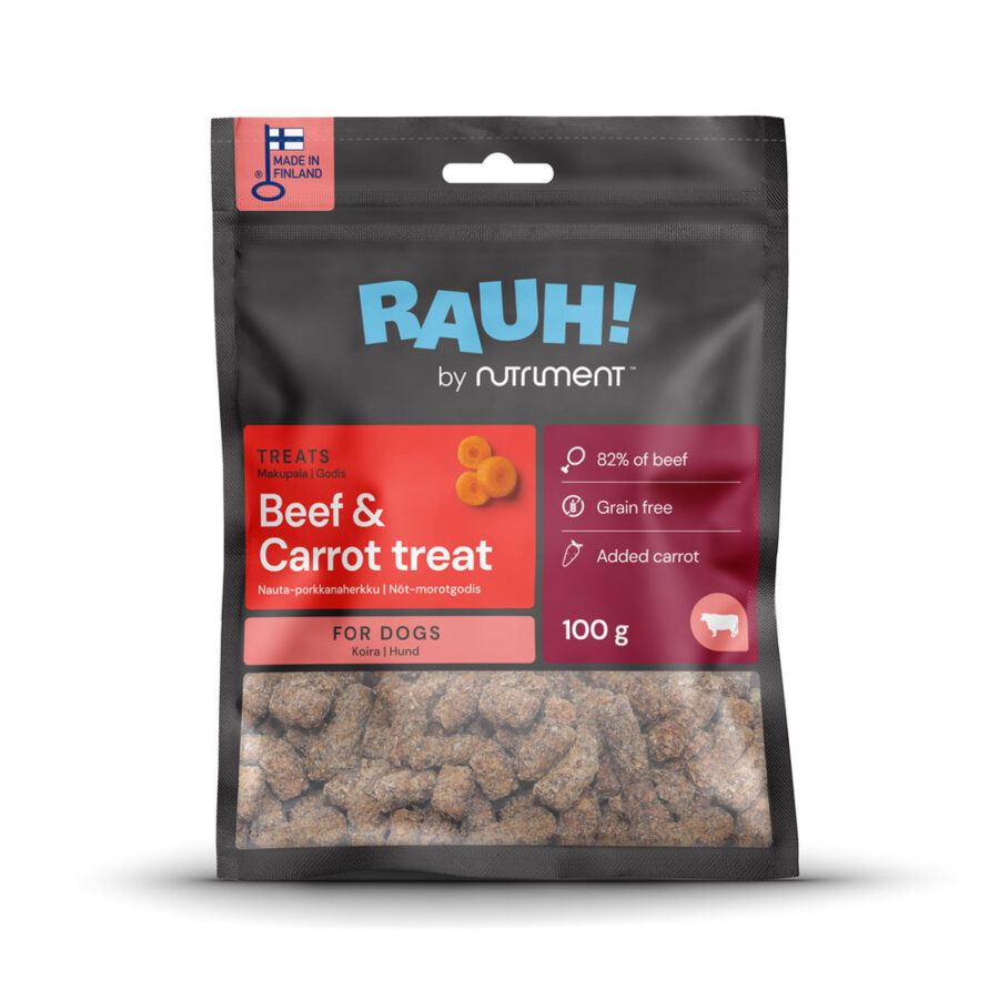 RAUH! Beef-Carrot Treat 100g